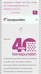 Mobile Screenshot of konepuristin.com